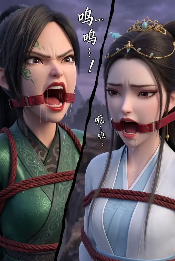 图片[3]-[菲呢拉]《白蛇—小青与小白的束缚》[37P] - 5元站-5元站