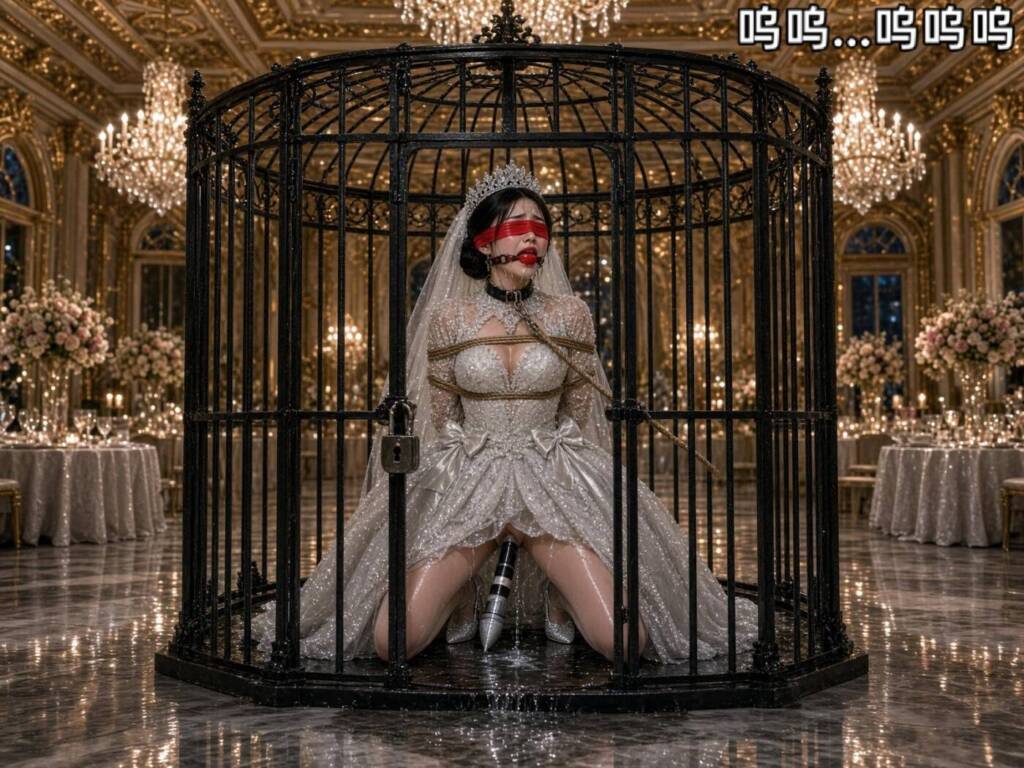 图片[2]-[大呲花hhh] DID精品剧情大作:大喜之日！ 最美新娘被丈夫抛弃，遭劫匪绑架凌辱折磨，驷马蹲缚吊缚等多种姿势，按摩棒强高、项圈tk、恋足、接口水等多种元素。 [135P] - 5元站-5元站