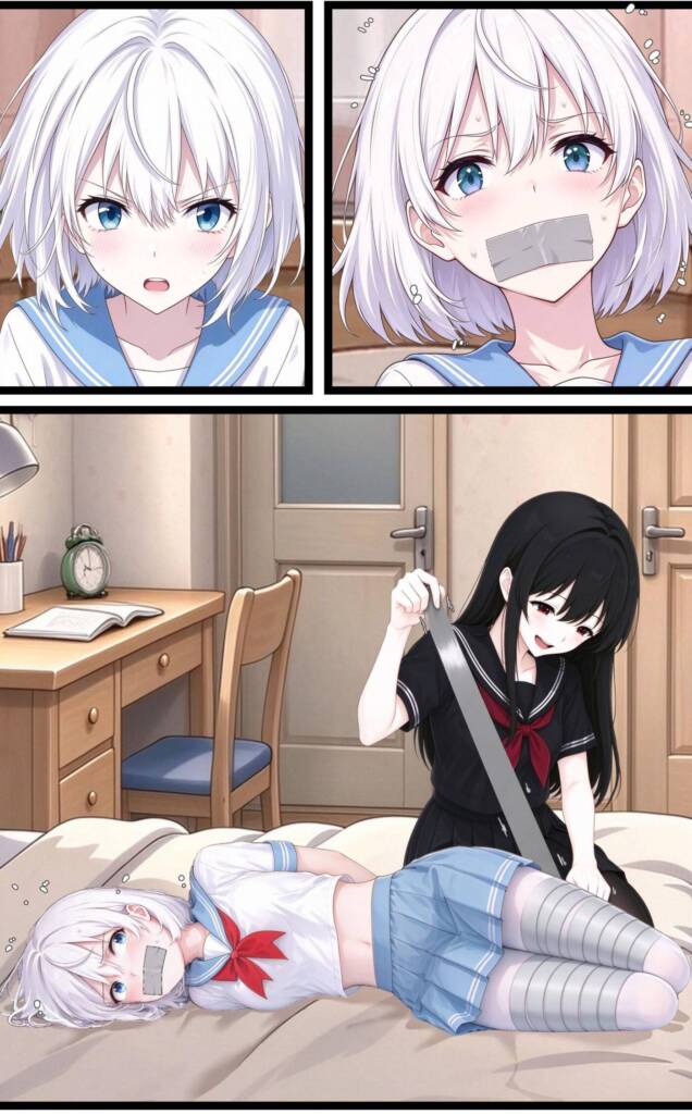 图片[3]-[辣翅溜鱼] 百合JK的拘束游戏 - 5元站-5元站