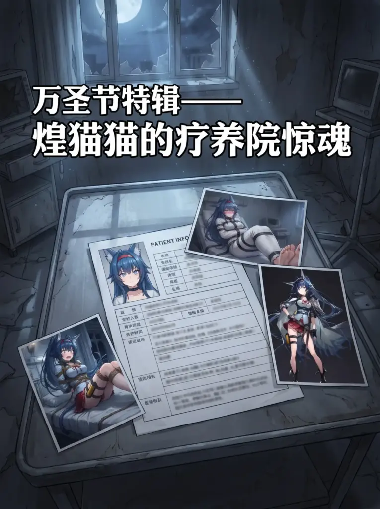 【明日方舟】万圣节精彩特辑——煌猫猫的疗养院惊魂-5元站