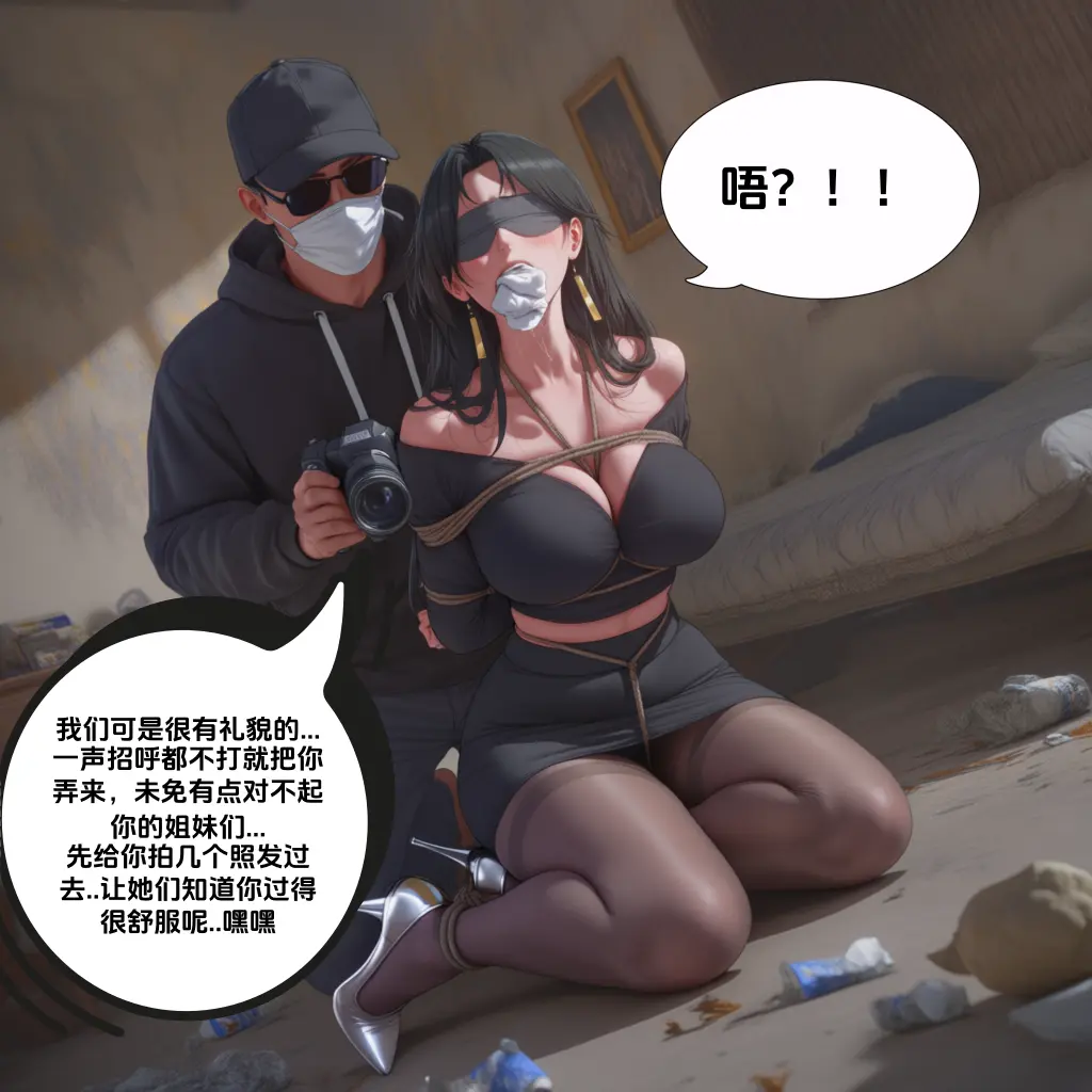 图片[2]-[Aussie cat] 绳网组织-黑蔷薇侦探事务所的陷落（何青篇） [80P] - 5元站-5元站