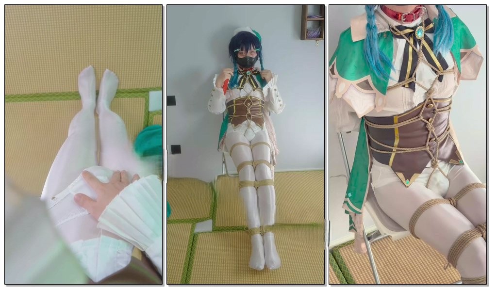 【刻猫猫】【男娘·无接触挣扎锁射·贞操锁】KMM-93-视频-5元站